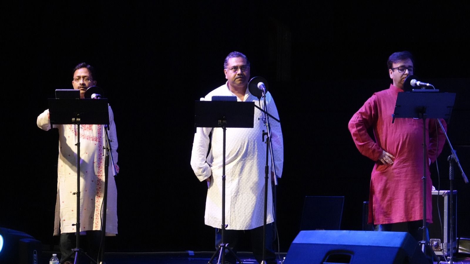 Live audio drama directed by Kamaleshwar Mukherjee at the Manchester Boishakh Festival